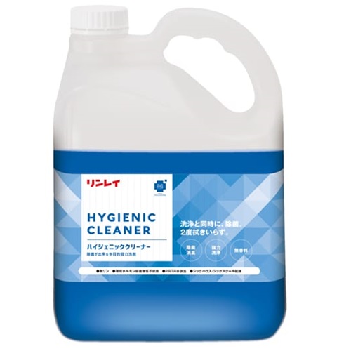 リンレイ　ハイジェニッククリーナー4L　菌とウイルスが除去できる多目的強力洗剤