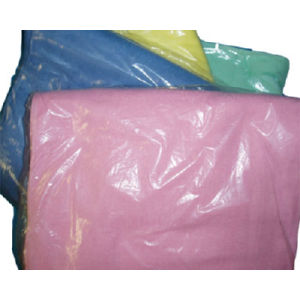 カラータオル全面織（国産）白、水色、ピンク、緑、黄色