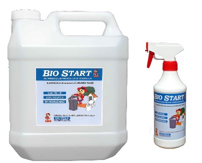エムアイオージャパン　バイオスタート450ml/500ml/１L/４L　消臭剤、腐敗臭に強い！バイオが悪臭の元を強力分解！