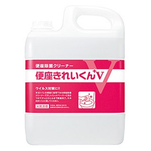 サラヤ 便座除菌クリーナー 便座きれいくんＶ 5L（別売 ディスペンサー）