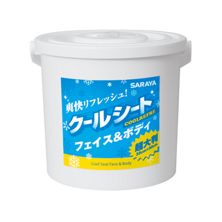 爽快リフレッシュ！『クールリフレ　クールシート70枚本体』メントール配合ですっきり汗をふきとります