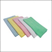 アプソンのタオルサイズのマイクロファイバータオル（6色から選べる青・ピンク・黄・緑・白・茶）