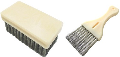 文化雑巾　ステンレスハンドブラシ(ソフト/ハード)　刷毛ブラシ