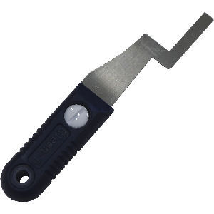 【メーカー廃番のため在庫限りです】レンジフード溝ケレン（クランク型）と別売り替え刃