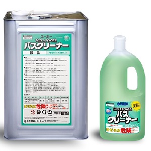 【メーカー廃番のため在庫限り】ミッケル化学 バスクリーナー酸性・エコ＆パワー 1L/18L（BIB）（浴室内の汚れを酸の力で強力洗浄）