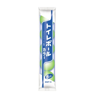 白元　トイレボールカラー ５球入（トイレ用消臭・芳香剤）