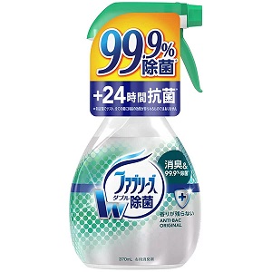 P&G 人気の除菌・消臭剤　ファブリーズW除菌 370ml