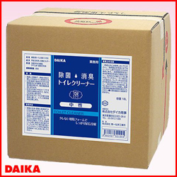 ダイカ商事 DAIKA　除菌消臭トイレクリーナー <中性> BIB 18kg