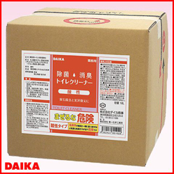 ダイカ商事 DAIKA　除菌消臭トイレクリーナー <酸性> BIB 18kg