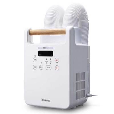 【欠品中未定】アイリスオーヤマ　ふとん乾燥機ツインノズル FK-W2-W ホワイト