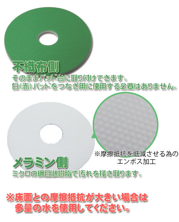 在庫限りです】ハイパーメラミンパッドHD（高密度、高耐久